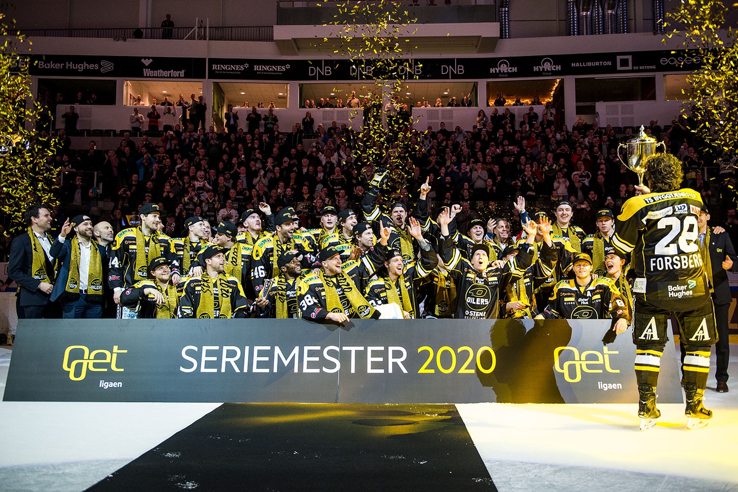 Stavanger Oilers ble seriemester. 