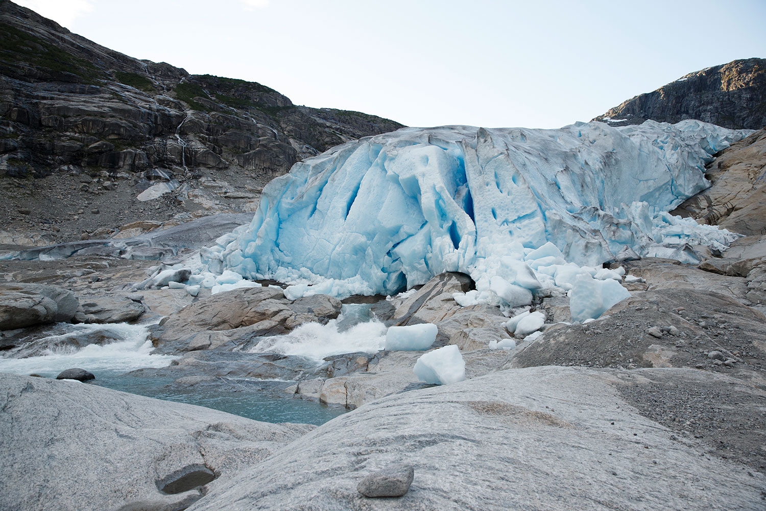 Nigardsbreen i Jostedalen fotografert i 2015. 