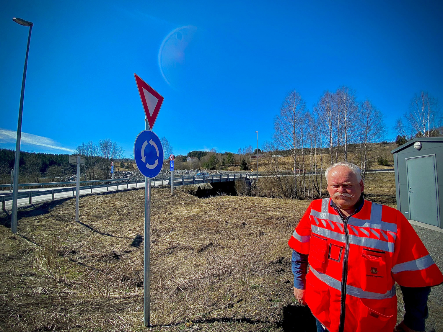 Prosjektleder Odd Johansen og Statens vegvesen har fått Rv.4 ut av rundkjøringa på Hadeland. Nå er Roa-Gran lagt ut på anbud.