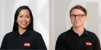 Windelyn Tinio Nerby og Lars Kristian Lafton har begge gjennomført Circle Ks toårige talentprogram.
