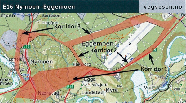 Asplan Viak skal bistå med kommunedelplan E16 Nymoen-Eggemoen