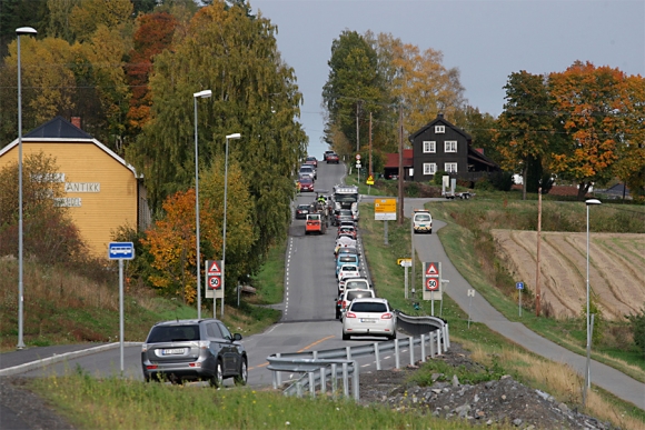 Her tar de vekk fartsdumpene igjen.