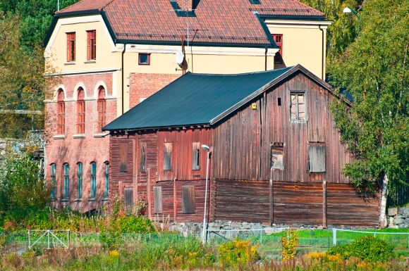 Det gamle lagerhuset er nå revet.