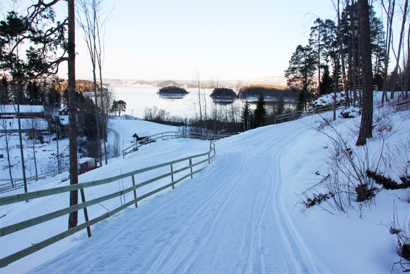 Innbydende skiløyper ved Sundvolden hotel