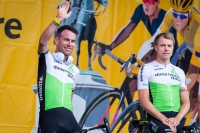 Edvald Boasson Hagen får med seg Mark Cavendish til etapperittet Tour of Norway som starter i Stavanger 28. mai. 