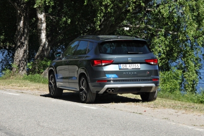 IKKE HELT NY: Seat Ateca ble lansert for to år siden og deler plattform med Volkswagen Tiguan og Skoda Karoq. 