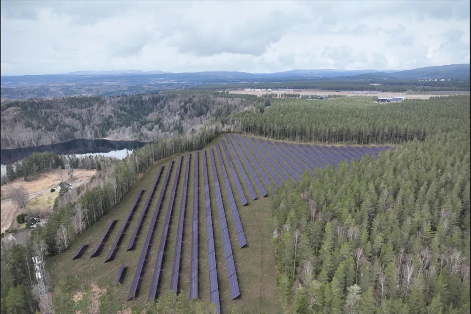 Hafslund trekker seg fra nytt solkraftprosjekt i Ringerike